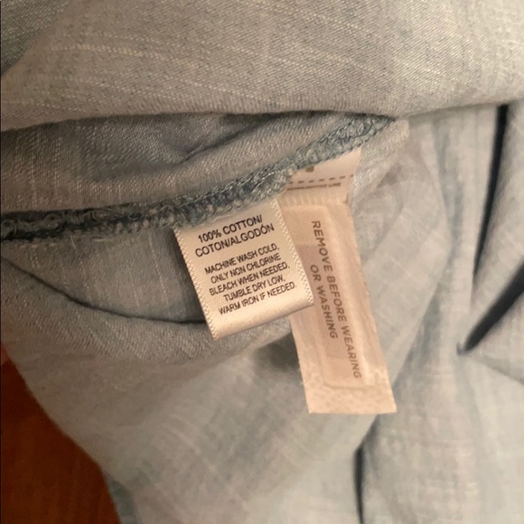 LOFT softened denim top - Picture 6 of 9